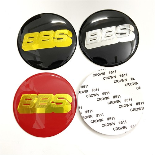 Für bbs silikon embleme - 4x,