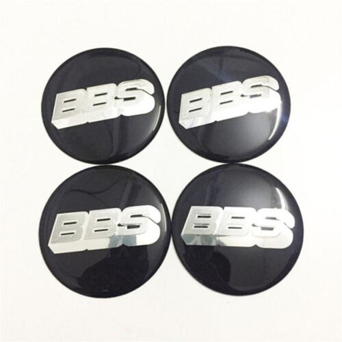Bbs logo aufkleber - bbs, 4-tlg