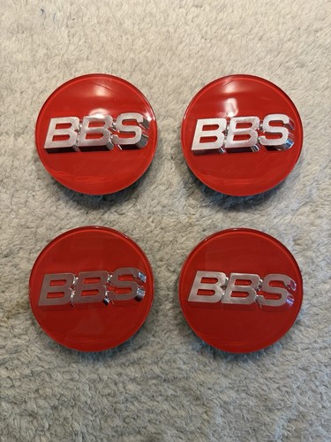 Bbs nabendeckel rot silber - nabendeckel,