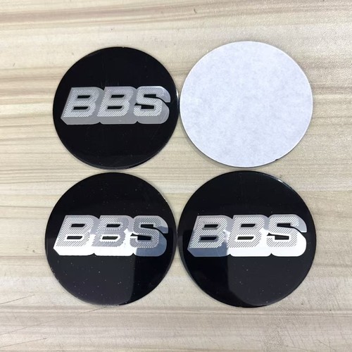 68mm bbs logo - 4x, nabendeckel