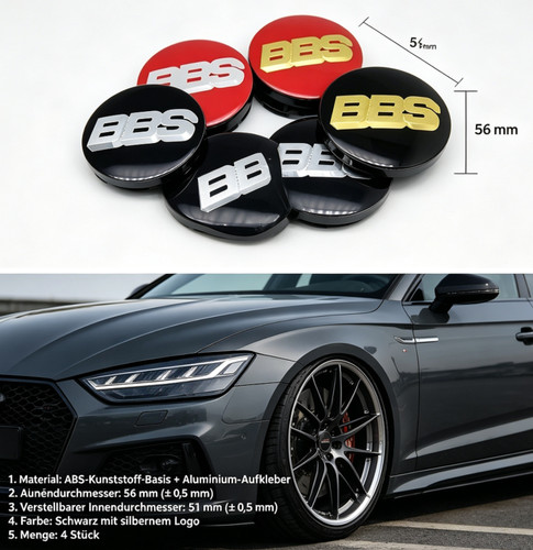 56mm für bbs - 4x,
