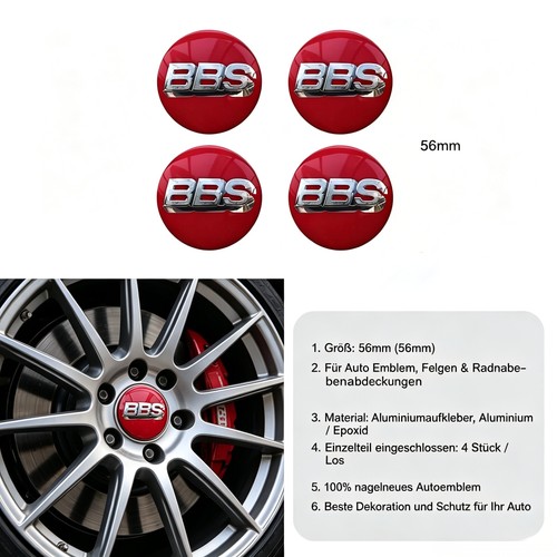 Bbs silikon embleme radmitte - silikon,